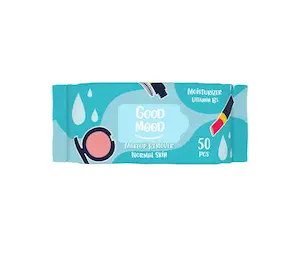 دستمال مرطوب گودمود مدل Moisturizer Vitamin B5 بستۀ 50 عددی