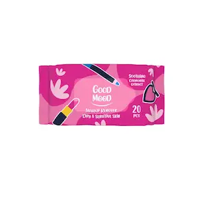 دستمال مرطوب گودمود مدل Soothing Chamomile Extract بستۀ 20 عددی