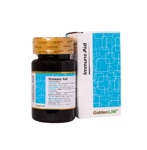 کپسول ایمیون اید گلدن لایف بستۀ 30 عددی