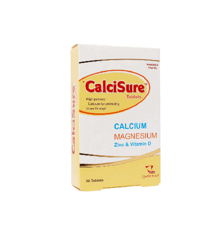 قرص کلسی شور ویتان بستۀ 30 عددی