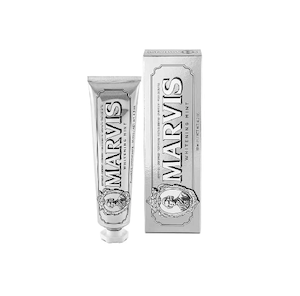 خمیردندان سفیدکنندۀ نعنایی مارویس مدل  Whitening Mint حجم 85 میلی لیتر