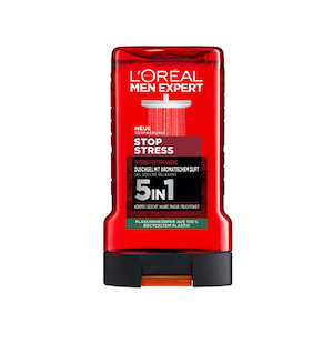 شامپو بدن مردانه لورال من اکسپرت 5 در 1 مدل Stop Stress حجم 250 میلی لیتر