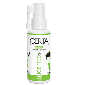 لوسیون ضد شپش مدل Lice Free سریتا ۵۰ میل