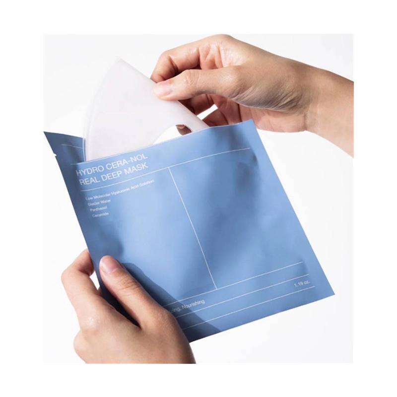ماسک ورقه‌ای بایودنس مدل Hydra Ceranol رنگ آبی وزن 34 گرم 