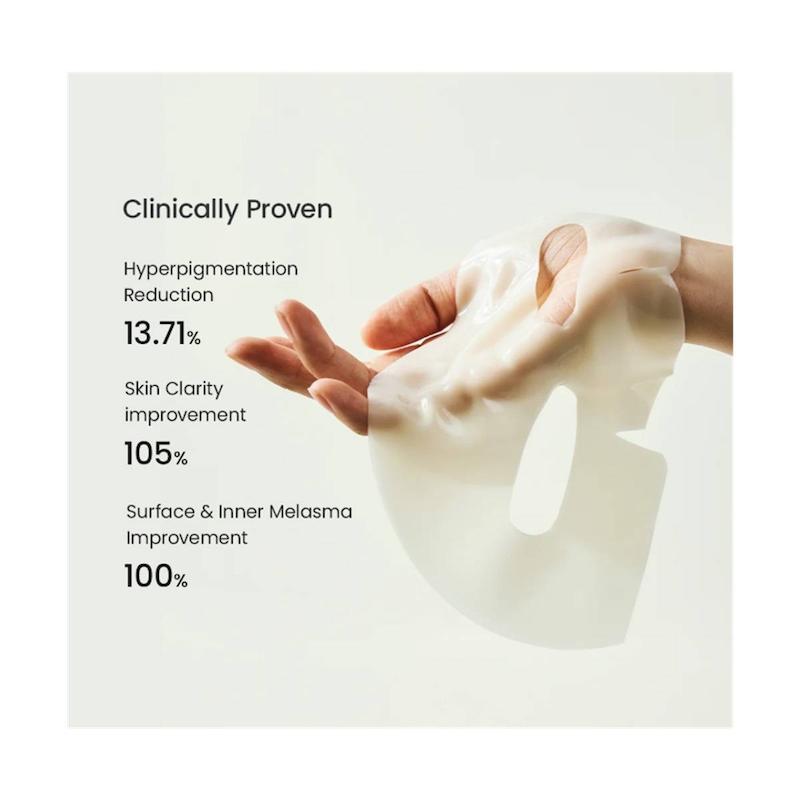 ماسک روشن‌کنندۀ ویتا نیاسینامید بایودنس مدل Pineapple Fruit Water وزن 34 گرم 