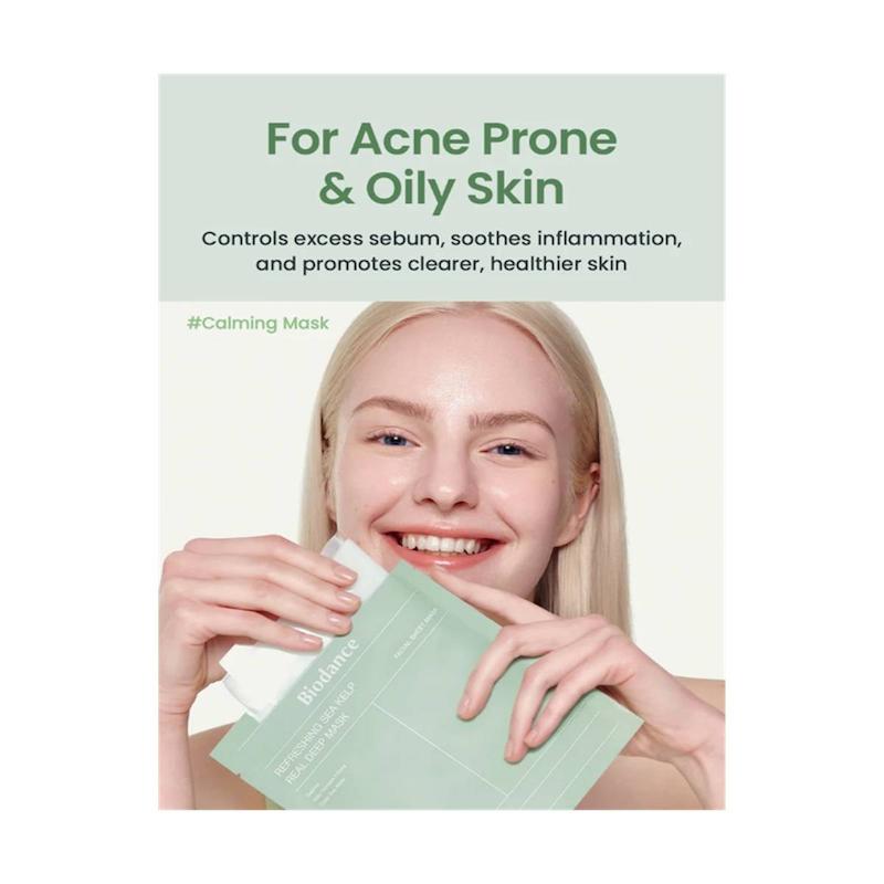 ماسک جلبک دریایی بایودنس مدل Deep Sea Water وزن 34 گرم