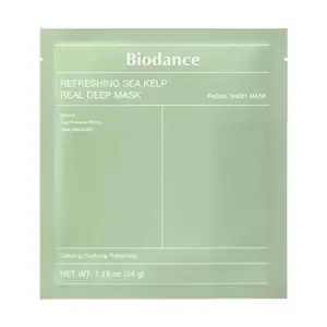 ماسک جلبک دریایی بایودنس مدل Deep Sea Water وزن 34 گرم