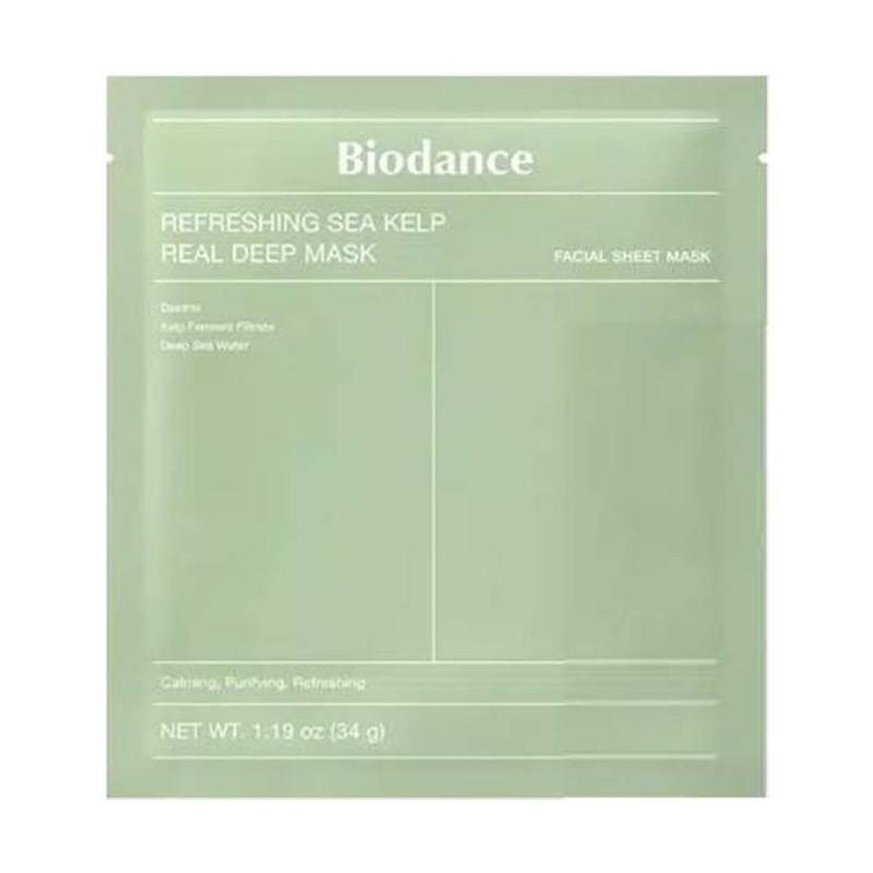 ماسک جلبک دریایی بایودنس مدل Deep Sea Water وزن 34 گرم