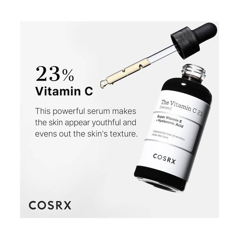 سرم ویتامین ث 23% کوزارکس مدل Super Vitamin E & Hyaluronic Acid حجم 20 میلی لیتر