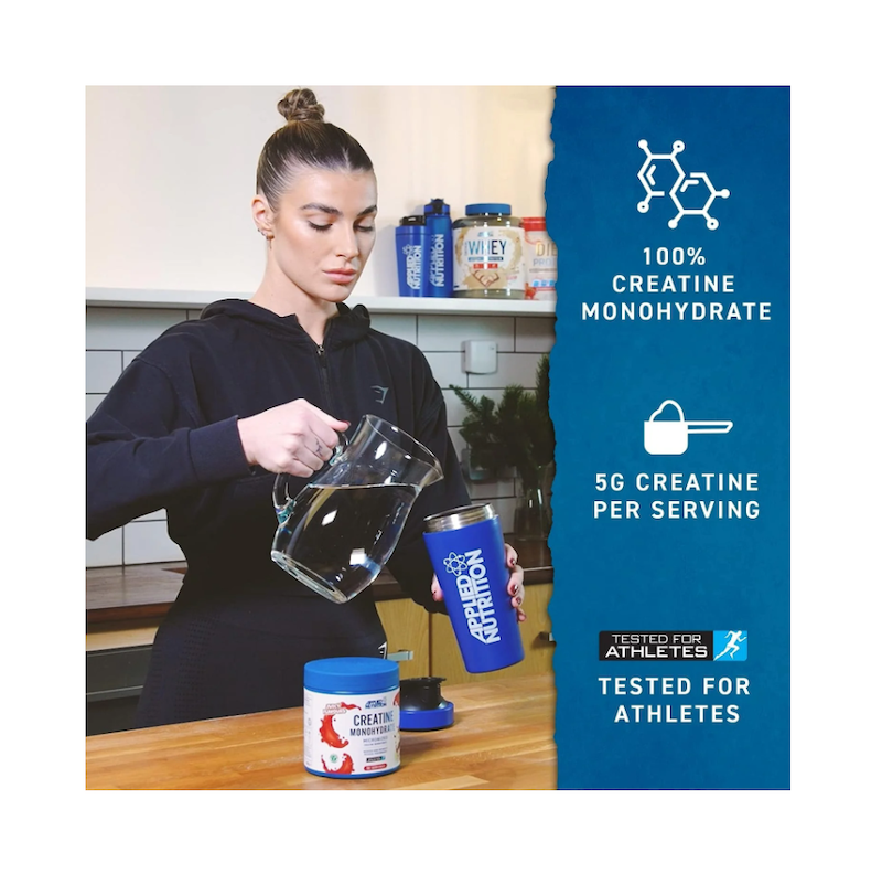 کراتین مونوهیدرات اپلاید نوتریشن مدل MICRONIZED وزن 250 گرم