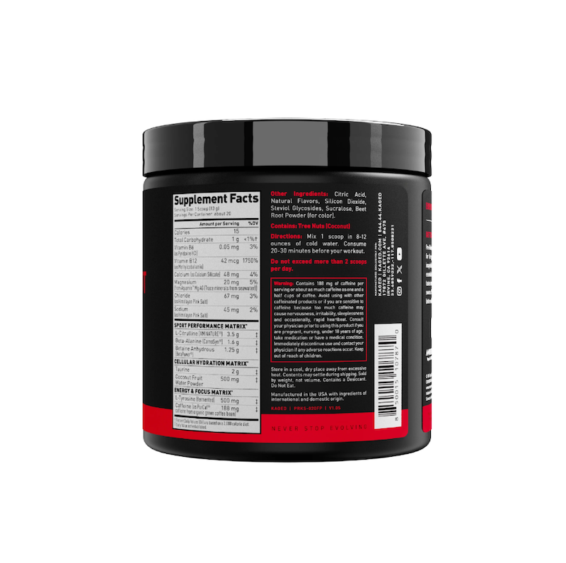  پری ورک اوت اسپرت کیجد مدل FRUIT PUNCH حجم 260 گرمی