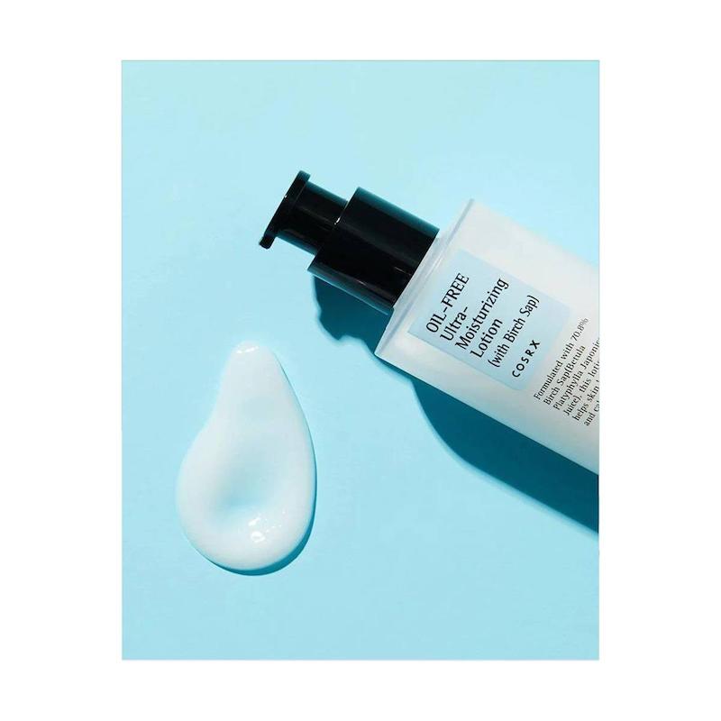 لوسیون آبرسان بدون چربی کوزارکس با عصاره درخت توس مدل Brich حجم 100 میلی لیتر