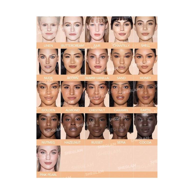 کانسیلر سر اسفنجی شیگلم مدل Complexion Boost رنگ Shell