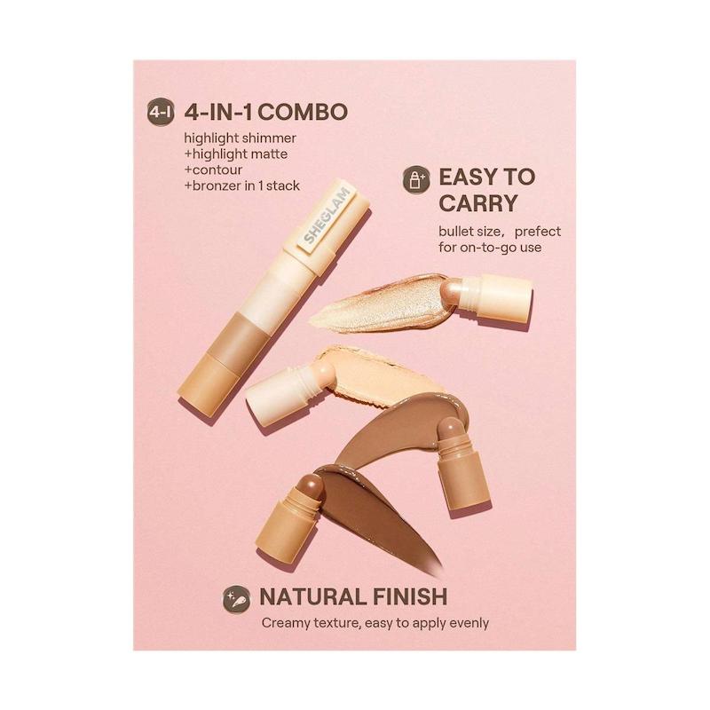 قلم کانتور هایلایتر شیگلم مدل 4 step