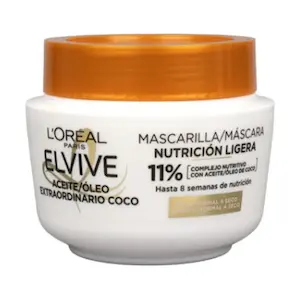 ماسک مو لورآل‌ Elvive Extraordinary Oil Coconut مناسب موهای نرمال و خشک 300 میلی لیتر