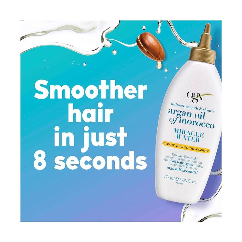 سرم مو او جی ایکس مدل Argan Oil of Morocco Miracle Water حجم 177میلی لیتر 