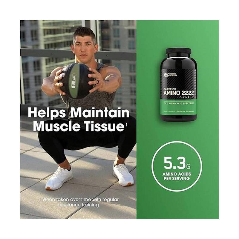 سوپریور آمینو اپتیموم نوتریشن مدل 2222 قوطی 320 عددی 