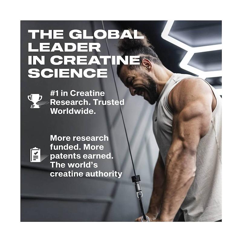 کراتین مونوهیدرات ماسل تک مدل Platinum وزن 400 گرم