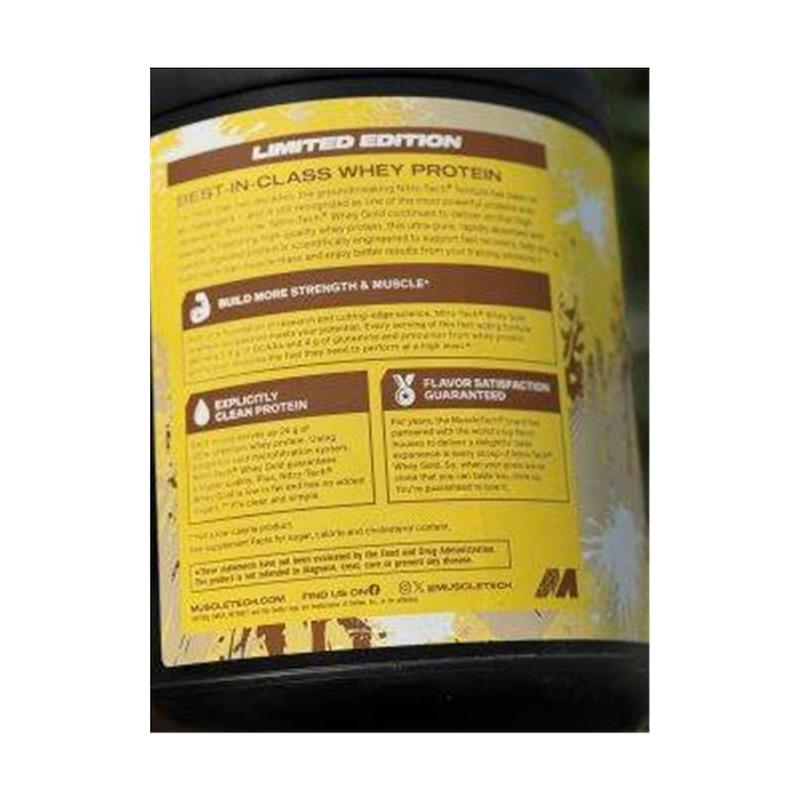 پروتئین نیتروتک الترا پیور لیمیتد ادیشن ماسل تک مدل Gold وزن 2.27 کیلوگرم