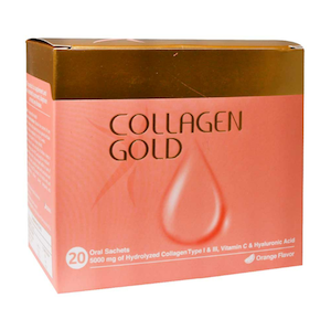 ساشه کلاژن گلد آدریان با طعم پرتقال بستۀ ۲۰ عددی