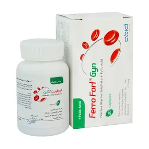 کپسول فروفورت گاین عبیدی بستۀ ۳۰ عددی