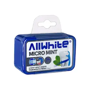 نخ دندان ال وایت مدل کمانی با طعم نعناع بستۀ ۵۴ عددی