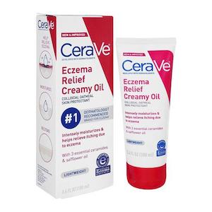 کرم روغنی تسکین‌دهنده اگزما سراوی مدل Eczema Relif حجم 100 میلی لیتر