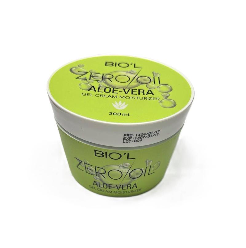 کرم ژل مرطوب کننده بیول مدل Zero Oil فاقد چربی حاوی عصاره آلوئه ورا حجم ۲۰۰ میلی لیتر