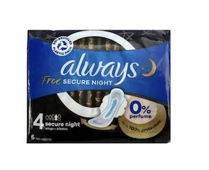 نوار بهداشتی آلویز مدل Free Secure Night